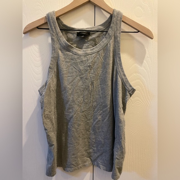 J. Crew Gray Women's Tank Top - Picture 1 of 4